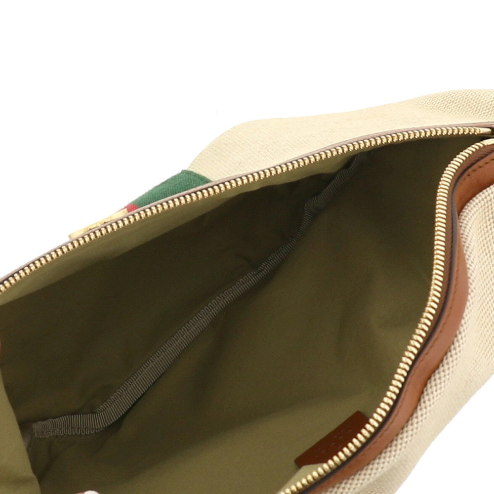 GUCCI Waist Clutch Bag Body Beige - Picture 6 of 6